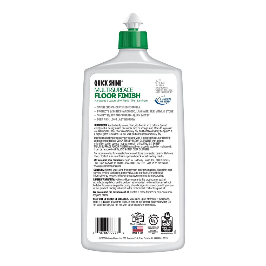 Quick Shine Floor Finish 800ml