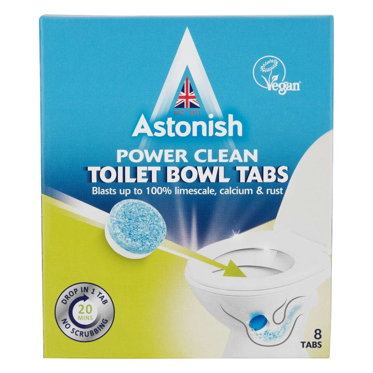 8 Astonish Toilet Bowl Cleaner Tablets