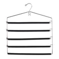 5 Bar Padded Trouser & Tie Clothes Hanger