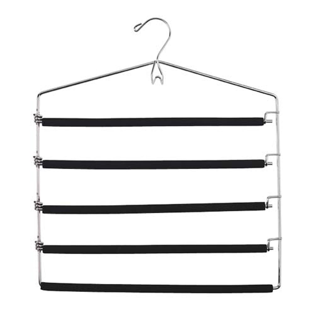5 Bar Padded Trouser & Tie Clothes Hanger