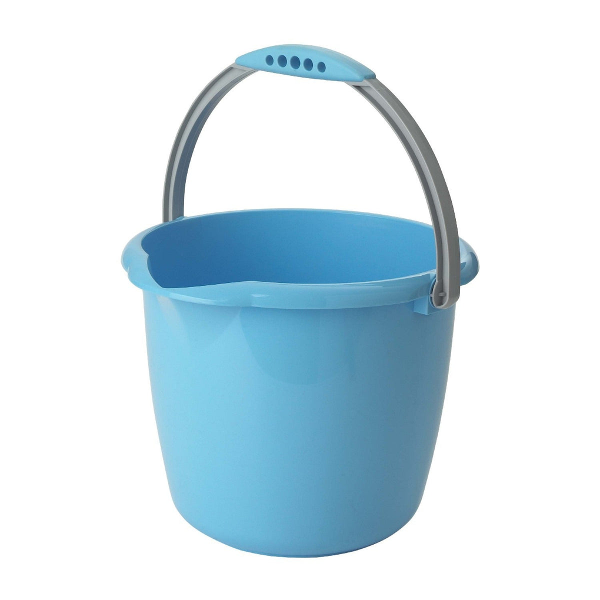 Lakeland Small Blue Cleaning Bucket With Soft Grip Handle 6L