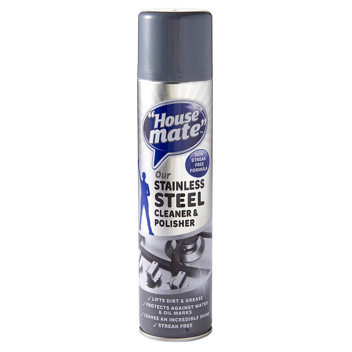 House Mate Stainless Steel Clean & Polish Spray 400ml