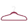 4 Slim Non-Slip Hangers in Berry