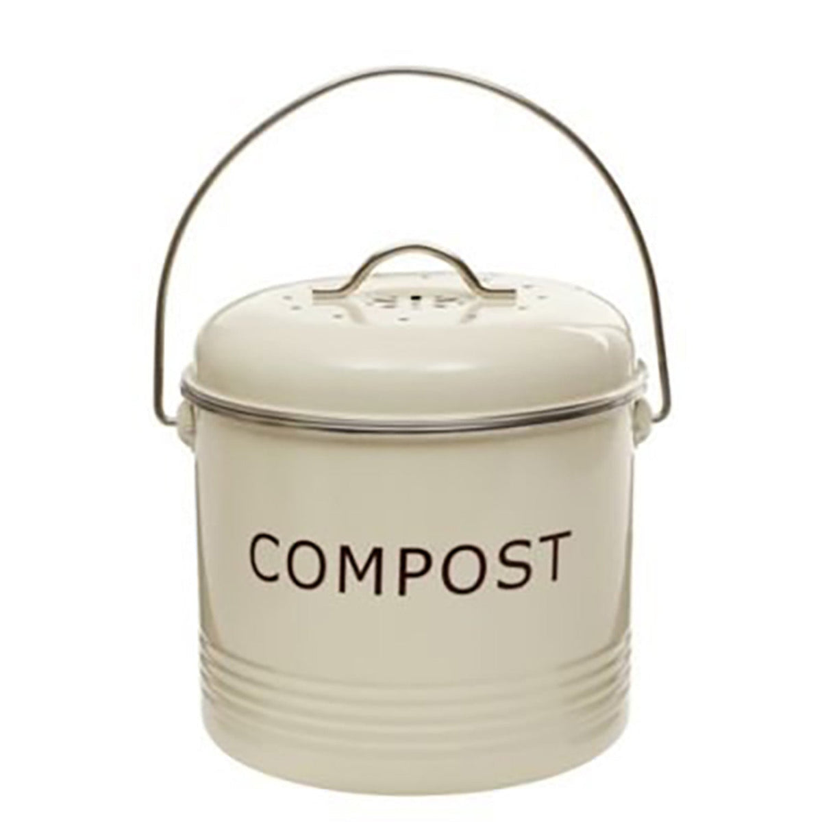 Worktop Compost Bin Cream 3.5L
