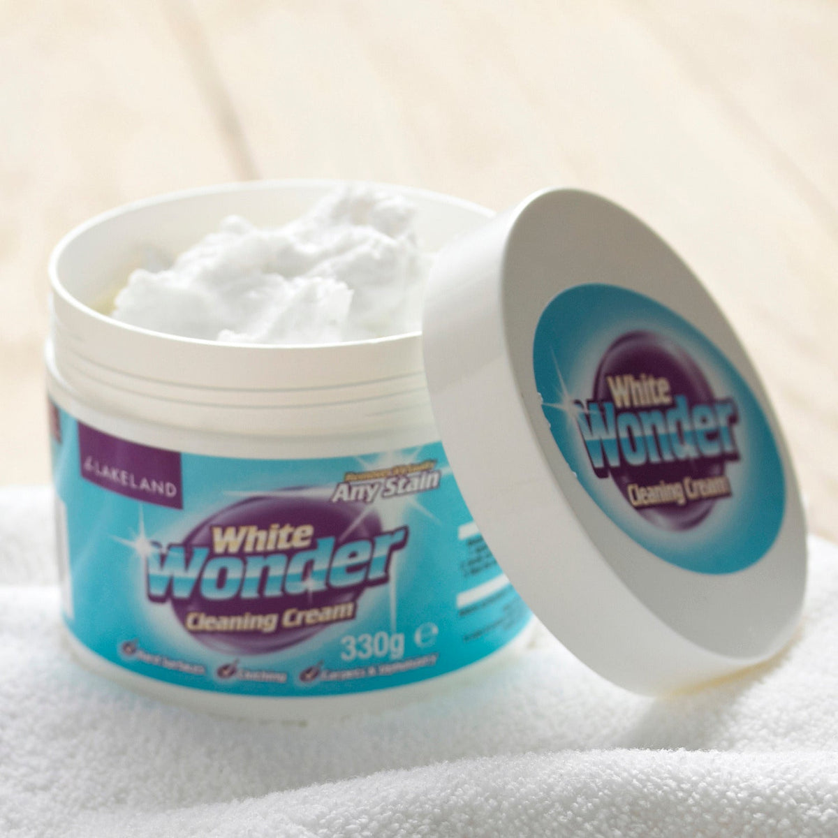 Lakeland White Wonder Stain Cleaning Cream 330g