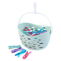 Spring Peg Caddy & 20 Pegs