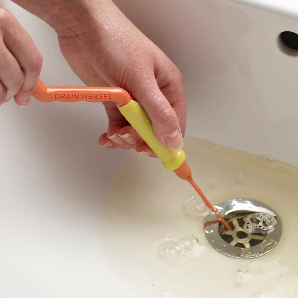 The Drain Weasel 2 Disposable Plughole Cleaning Brushes