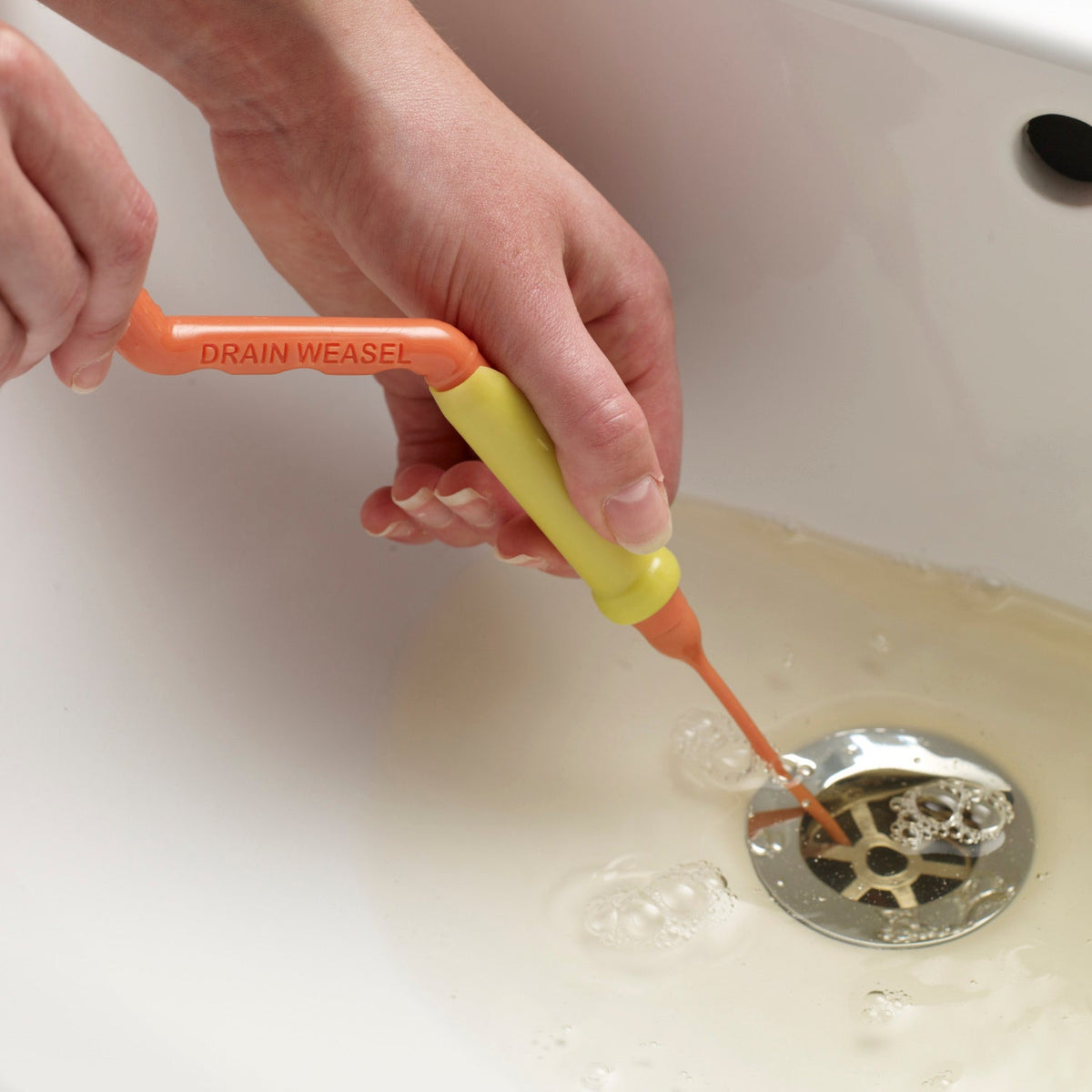 The Drain Weasel 2 Disposable Plughole Cleaning Brushes