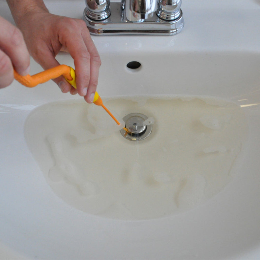 The Drain Weasel 2 Disposable Plughole Cleaning Brushes
