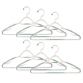 6 Soft Grip Non Slip Clothes Hangers