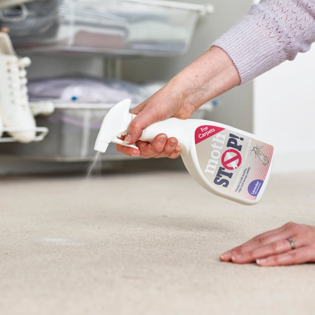 Moth Stop Carpet Moth Killer and Freshner Spray 500ml