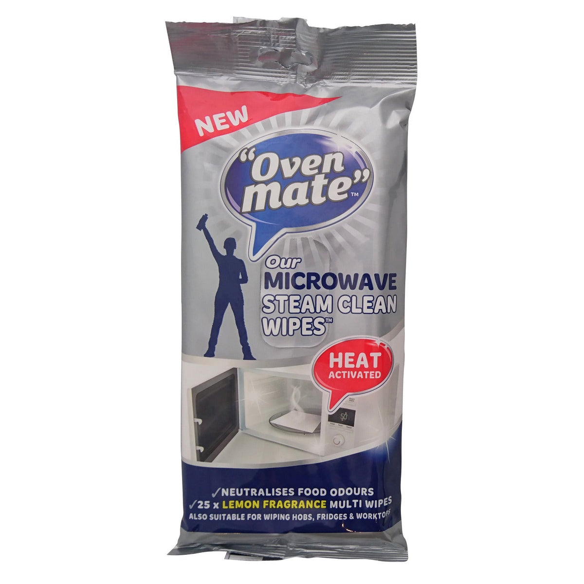 Oven Mate Microwave Steam Clean Cloths