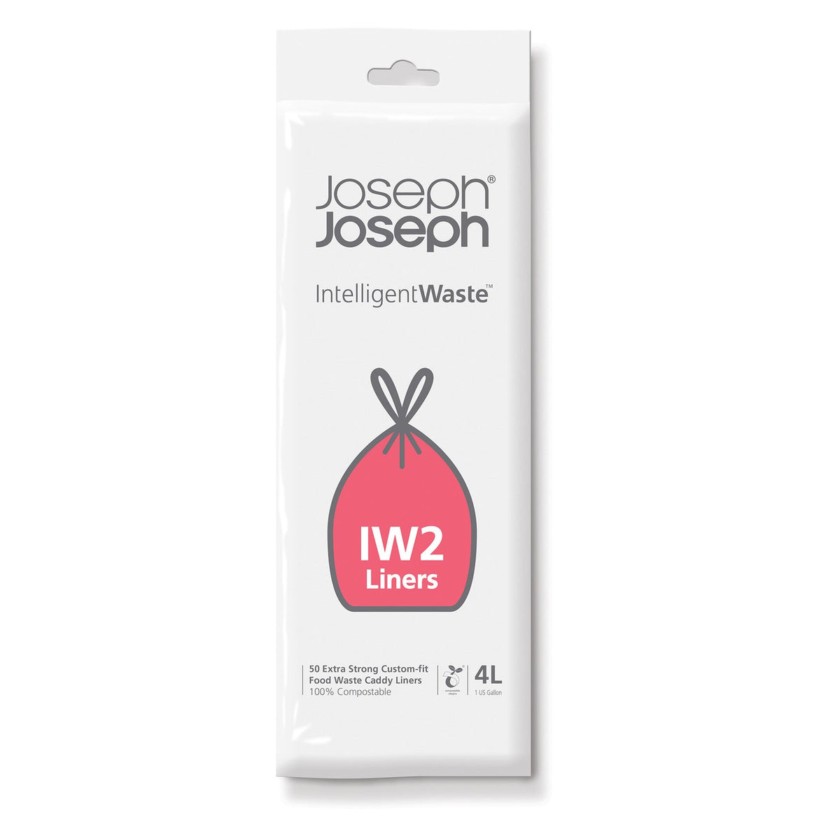 50 Joseph Joseph Intelligent Waste IW2 Food Caddy Liners 4L
