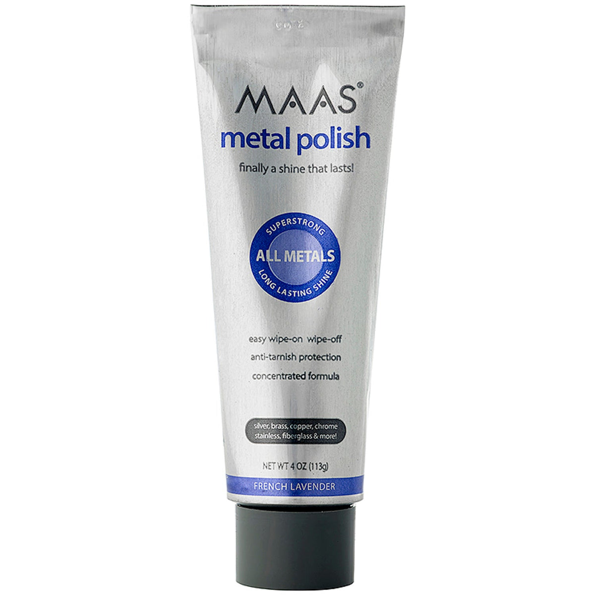 Maas Metal Polish Cream French Lavender 113g