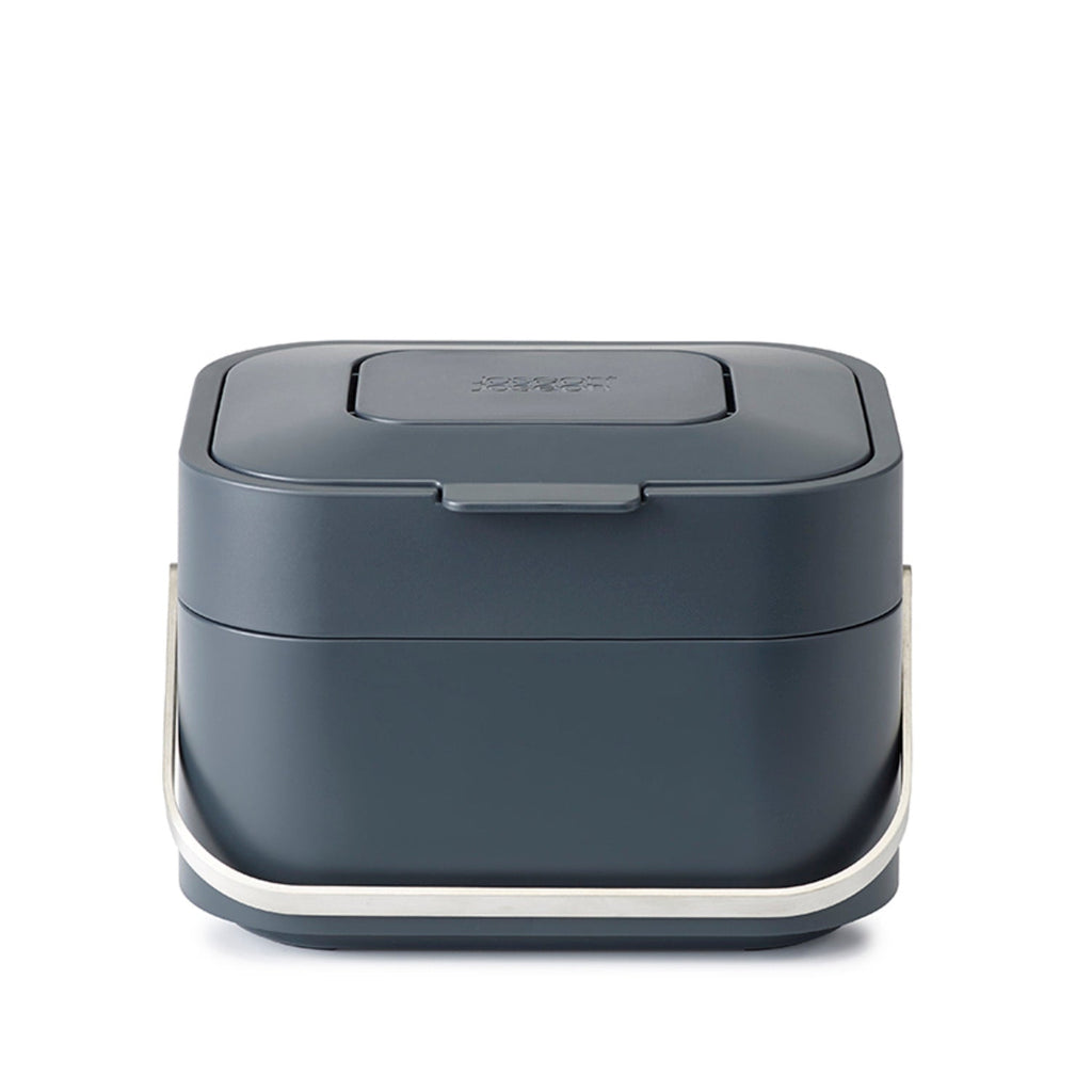 Joseph Joseph Stack 4 Food Waste Caddy with Odour Filter - Graphite