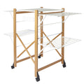 Italian Design Large Folding Wooden Clothes Airer
