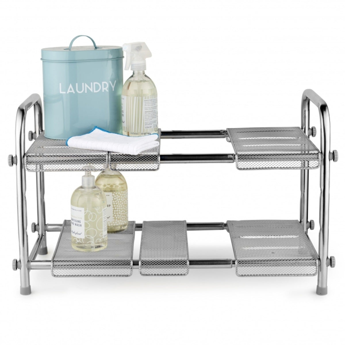Expandable Two-Tier Under-Sink Organiser