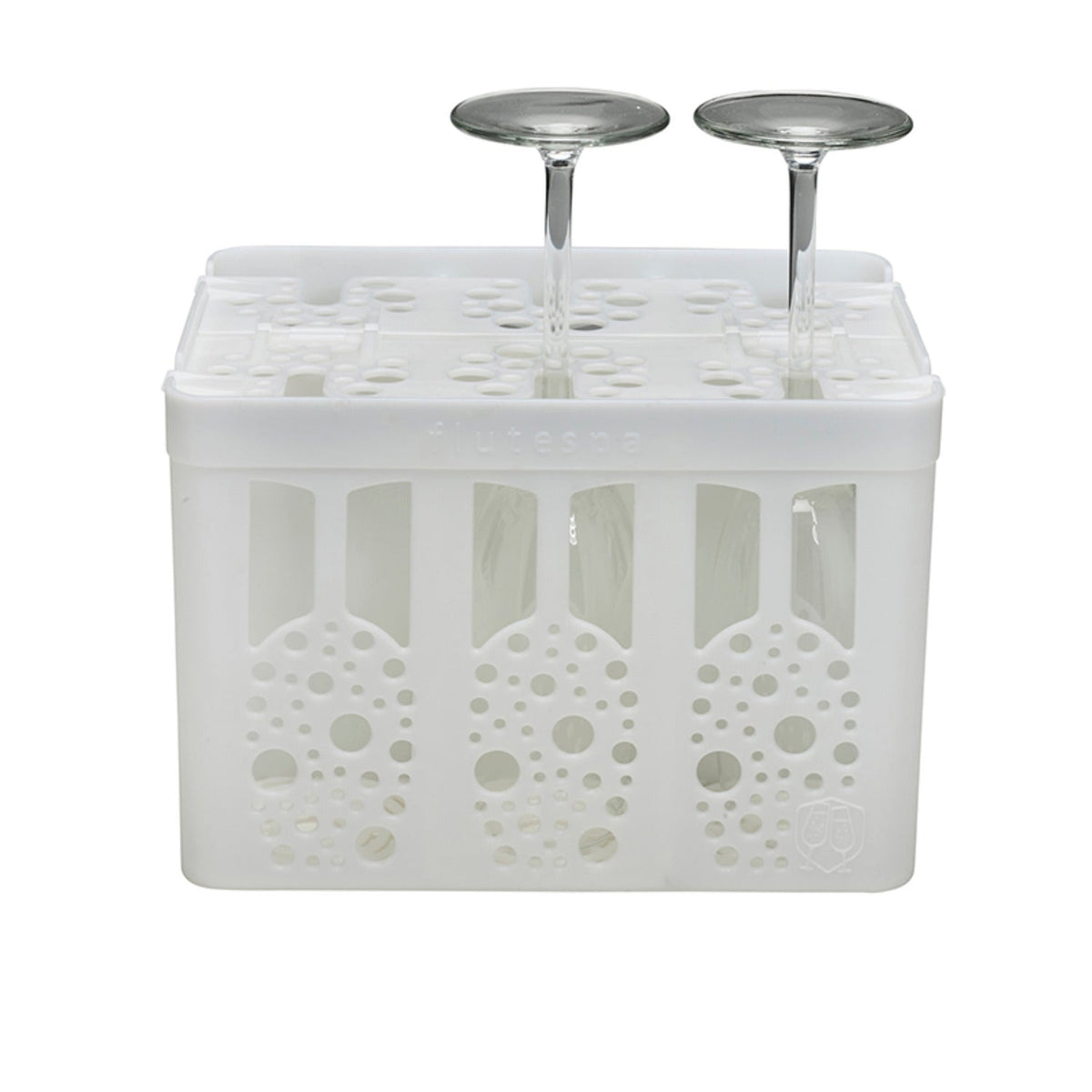 Flute Spa Champagne Flute Storage and Dishwasher Caddy