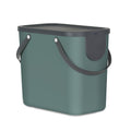 Rotho Albula Recycling Waste Bin Fern Green Colour 25L
