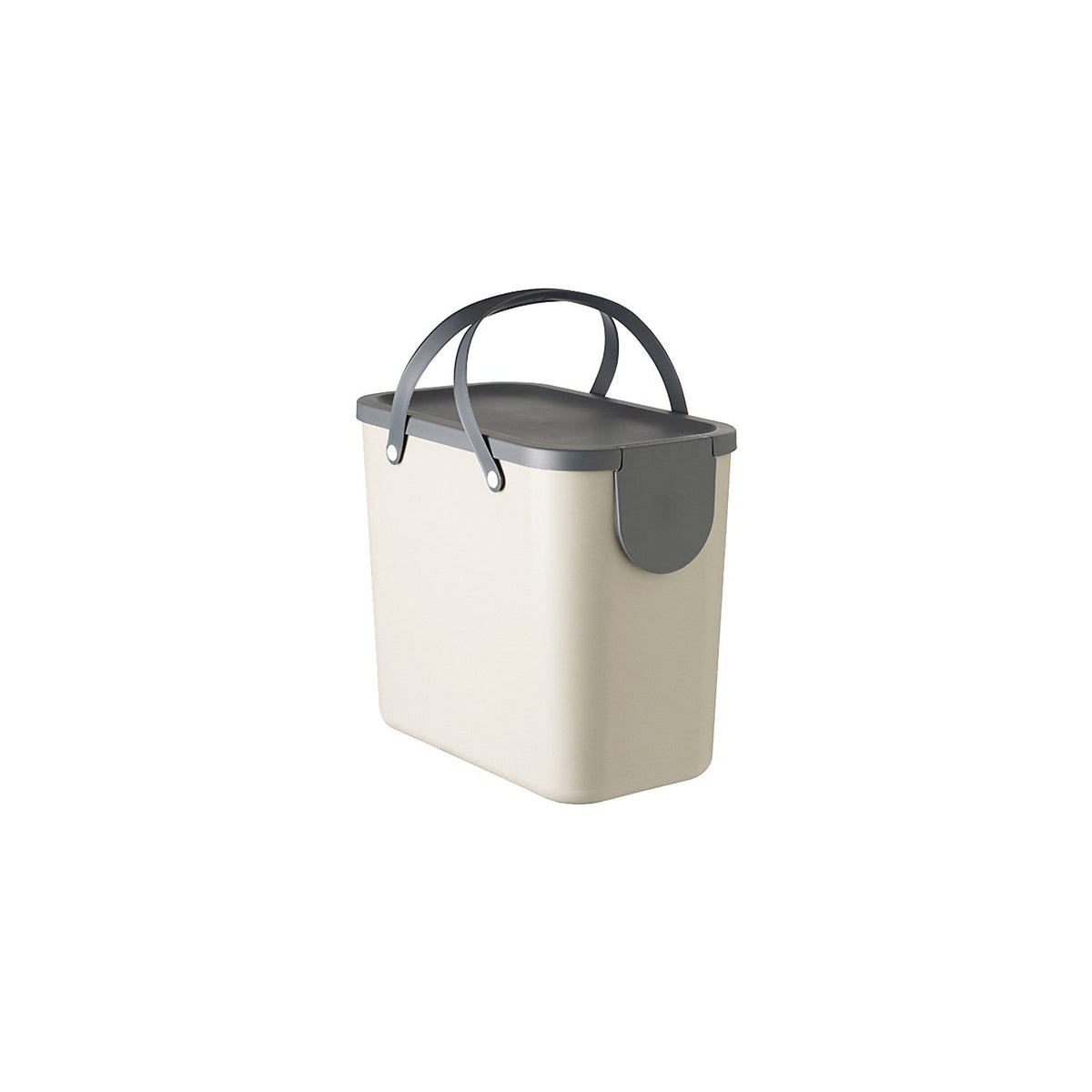 Rotho Albula Recycling Waste Bin Latte Colour - 25L