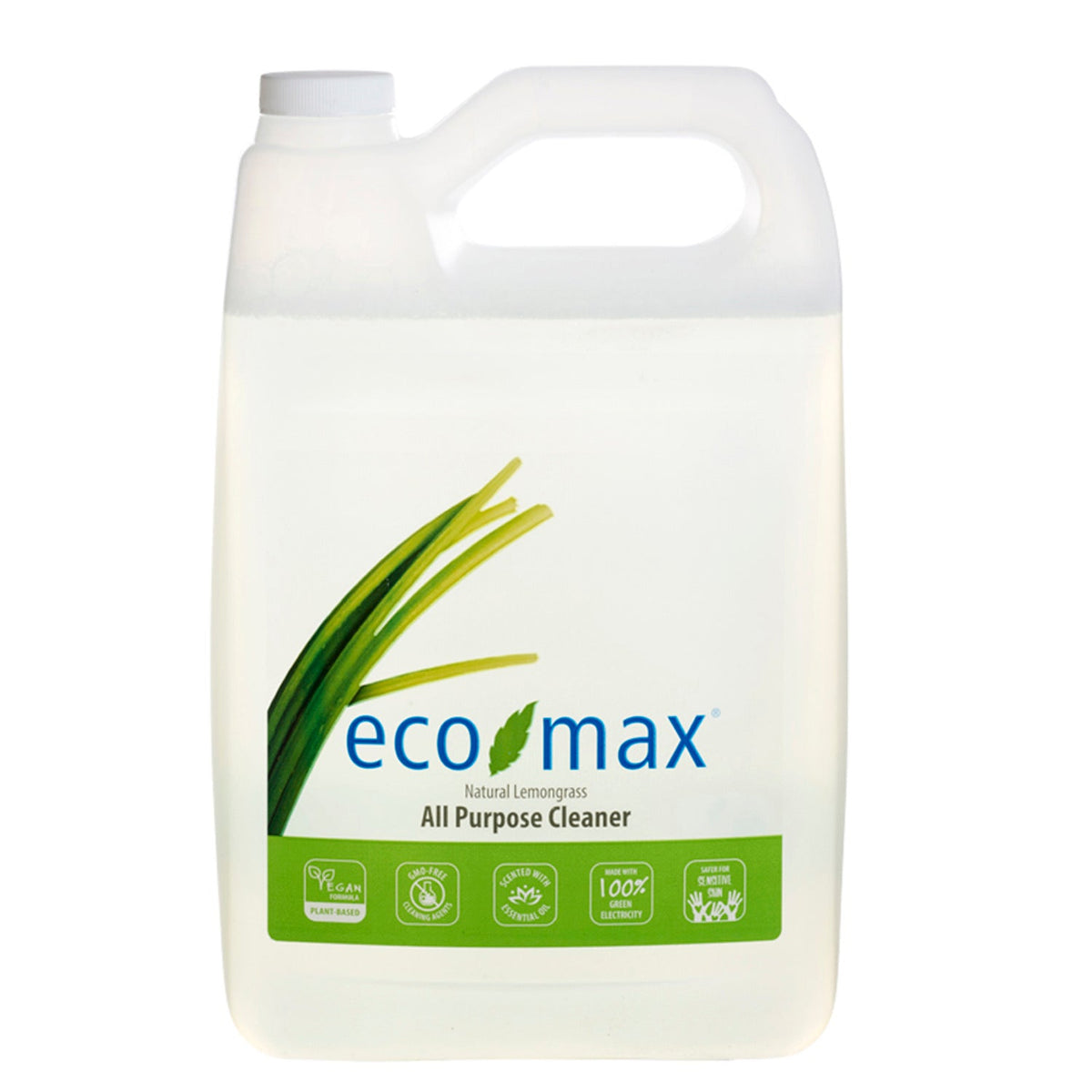 Eco-Max Natural Lemongrass All Purpose Kitchen Cleaner 4 Litre Refill
