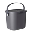 Rotho Albula Compost Caddy Slate Colour 6L