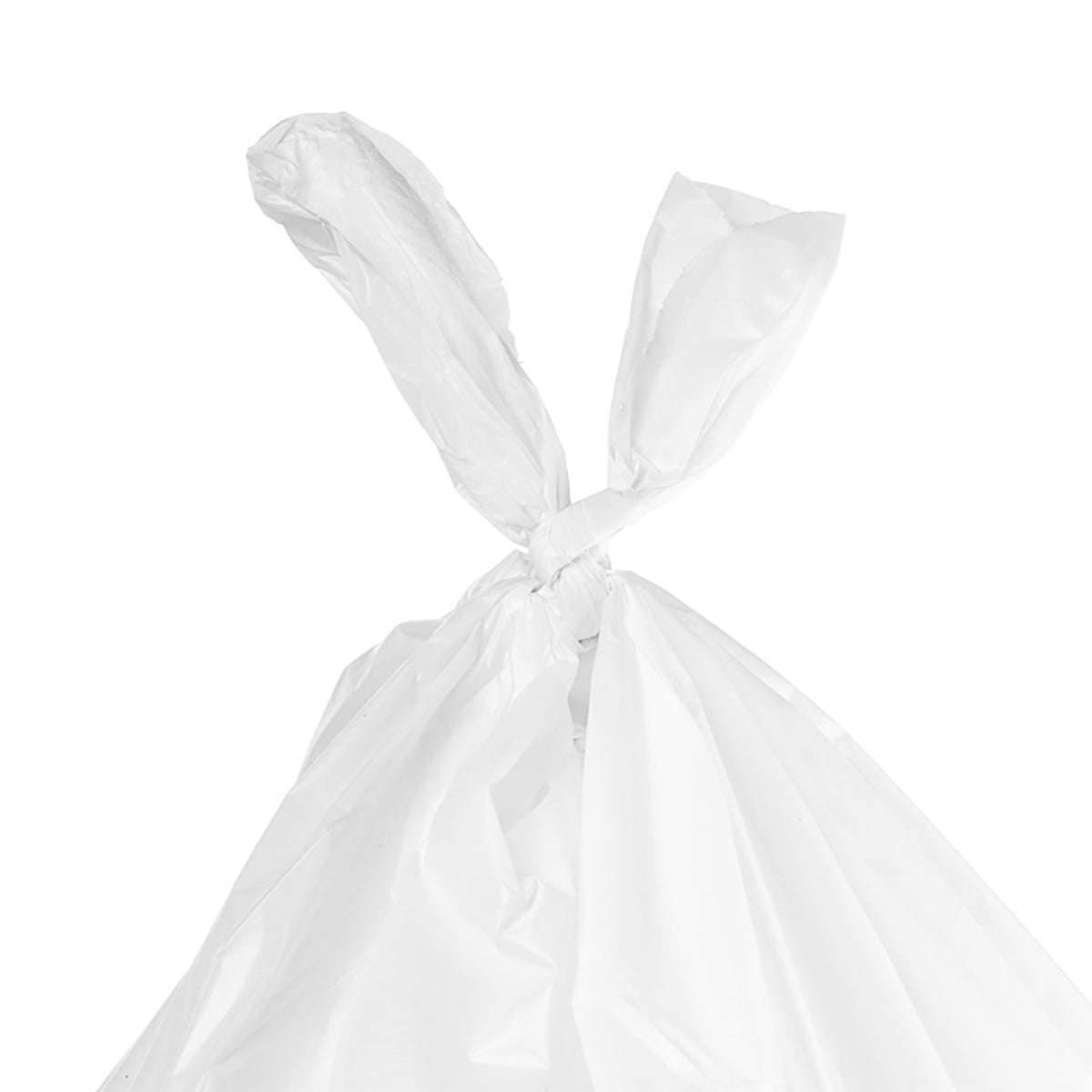 20 Lakeland Tie Top Swing Bin Liners – White Bags 40L