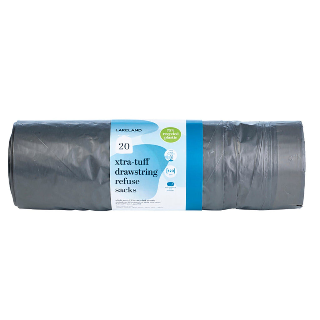 20 Lakeland Xtra-Tuff Drawstring Refuse Sacks