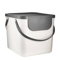 Rotho Albula Recycling Waste Bin Putty Colour 40L