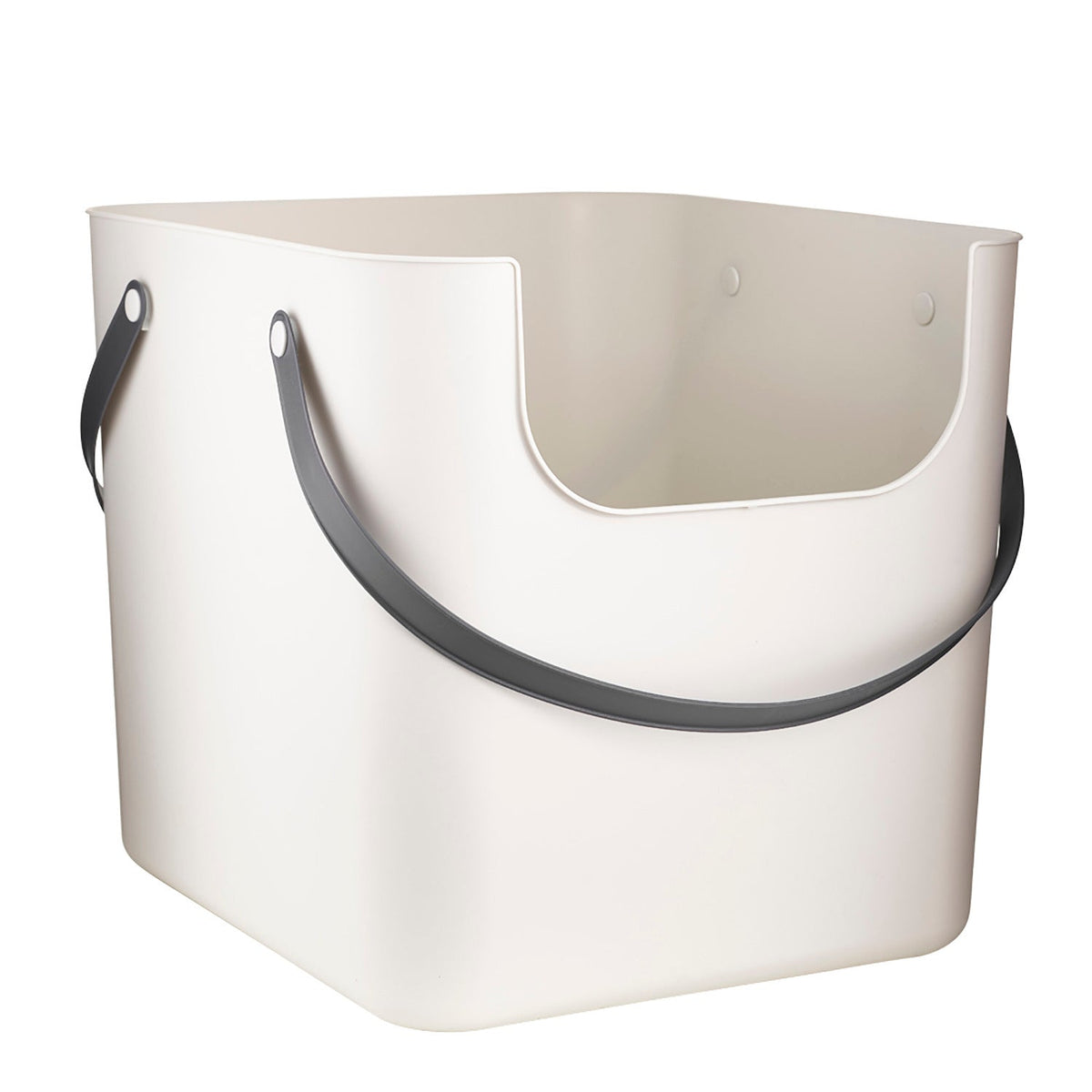 Rotho Albula Recycling Waste Bin Putty Colour 40L