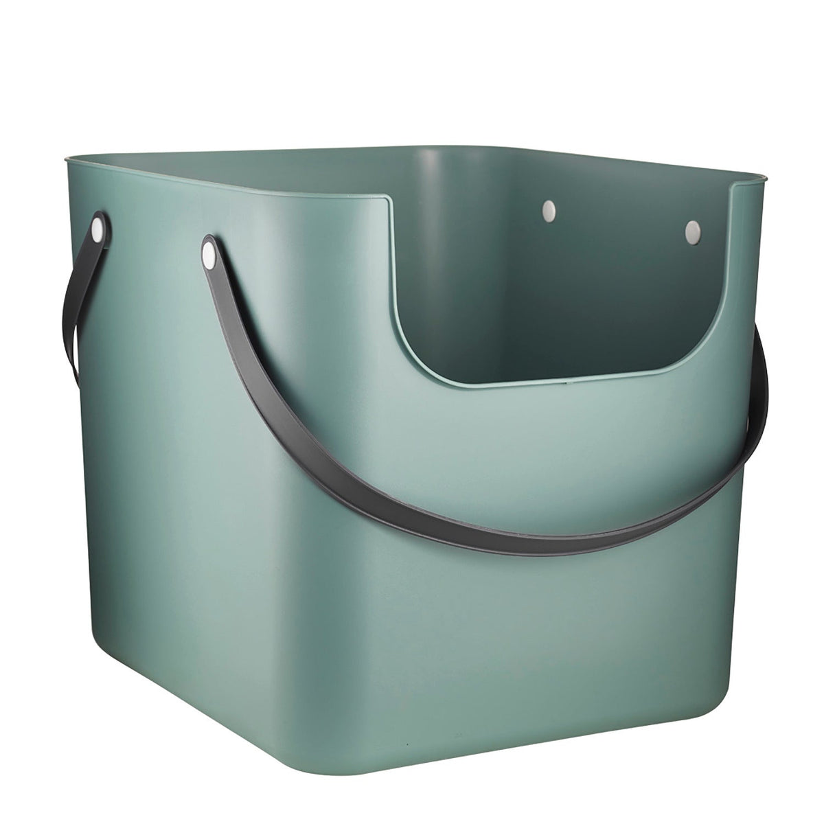Rotho Albula Recycling Waste Bin Fern Green Colour 40L