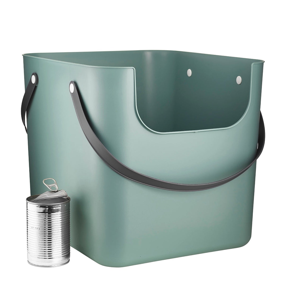 Rotho Albula Recycling Waste Bin Fern Green Colour 40L