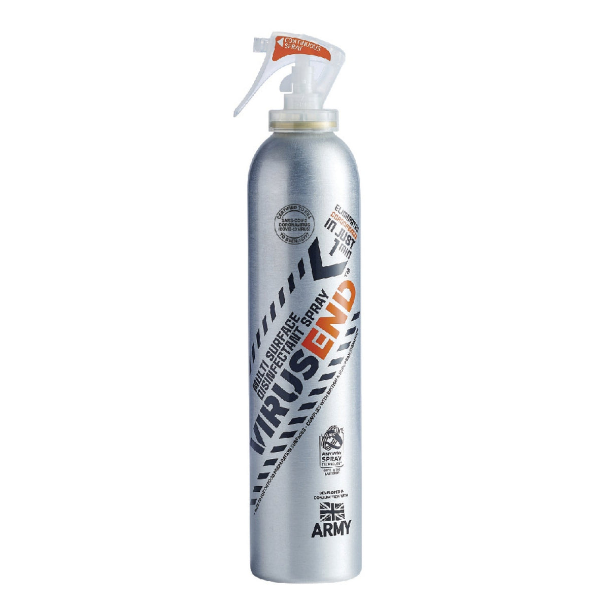 VIRUSEND Multi-Surface Disinfectant Spray Kills Coronavirus 365ml