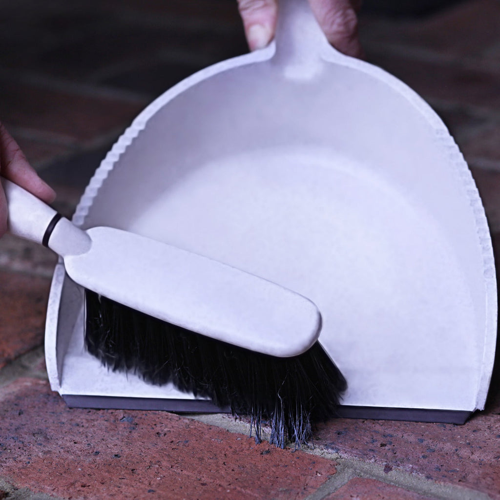 Greener Cleaner Recycled Plastic Dustpan and Brush Set
