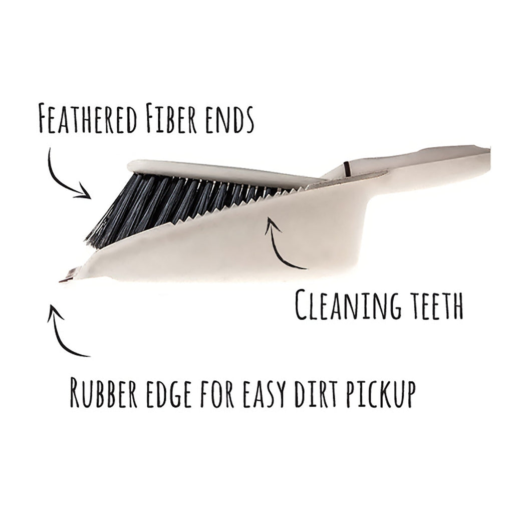 Greener Cleaner Recycled Plastic Dustpan and Brush Set