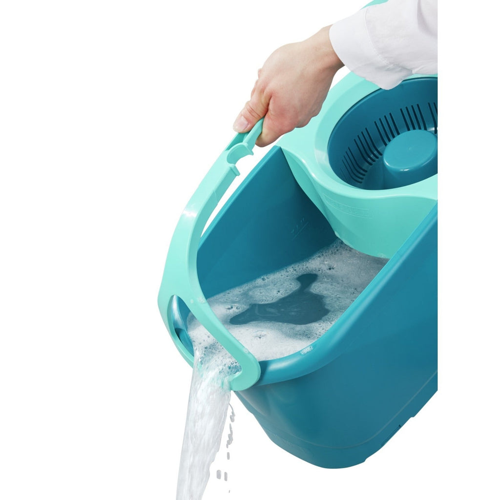 Leifheit Clean Twist Disc Mop with Wheeled Bucket