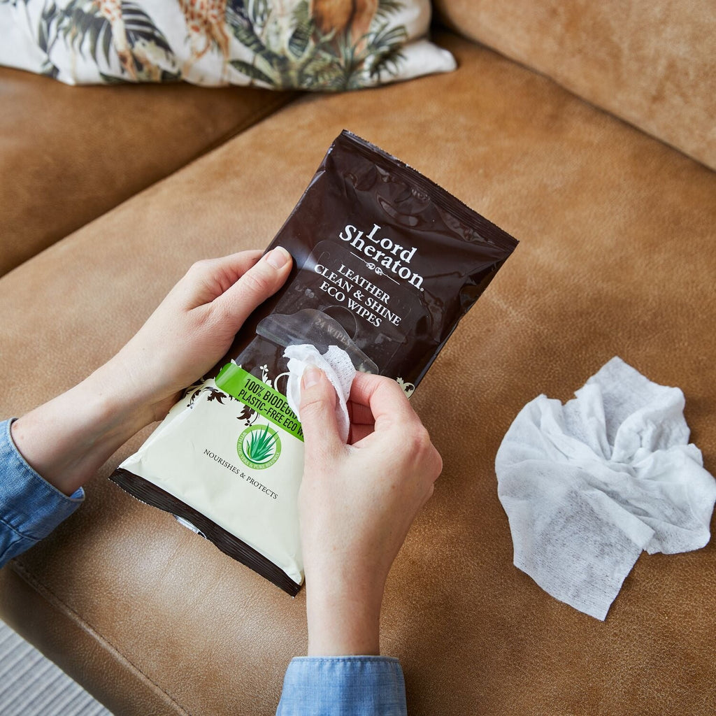 24 Lord Sheraton Leather Clean & Shine Eco Wipes
