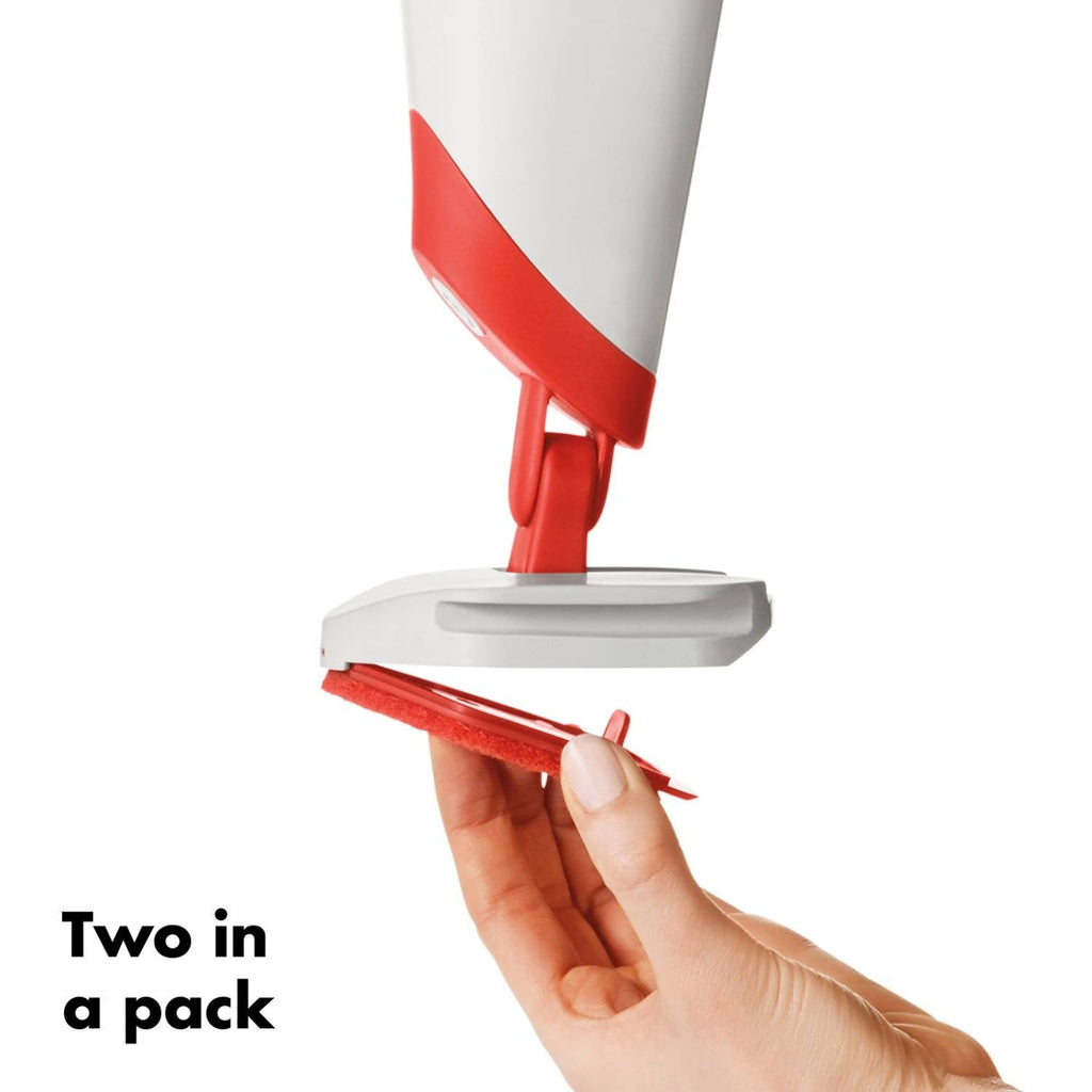 OXO Microfibre Spray Mop with Slide-out Scrubber