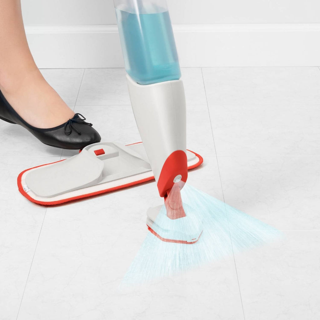OXO Microfibre Spray Mop with Slide-out Scrubber
