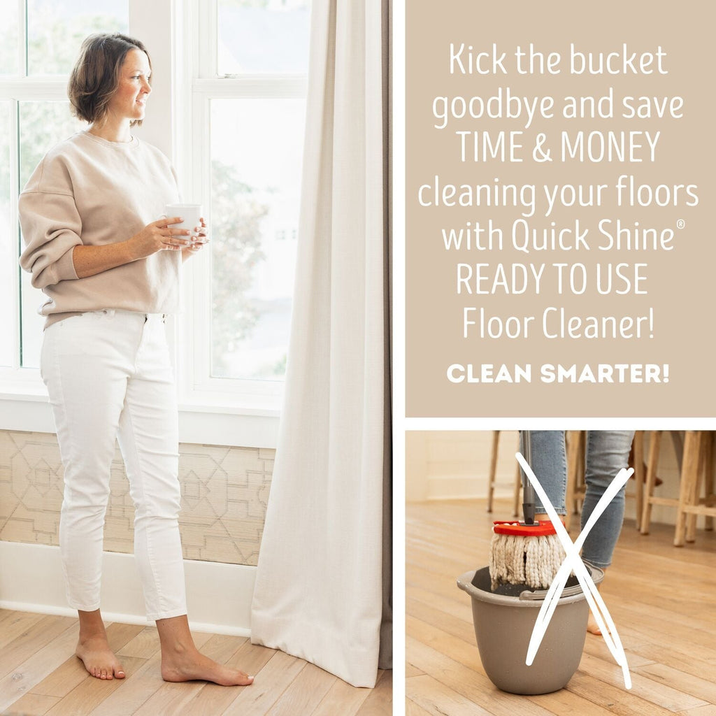 Quick Shine Hardwood Floor Cleaner 800ml