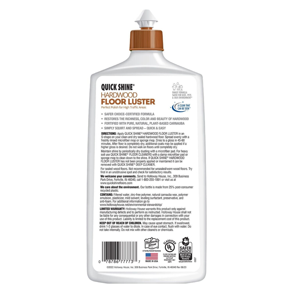 Quick Shine Hardwood Floor Luster