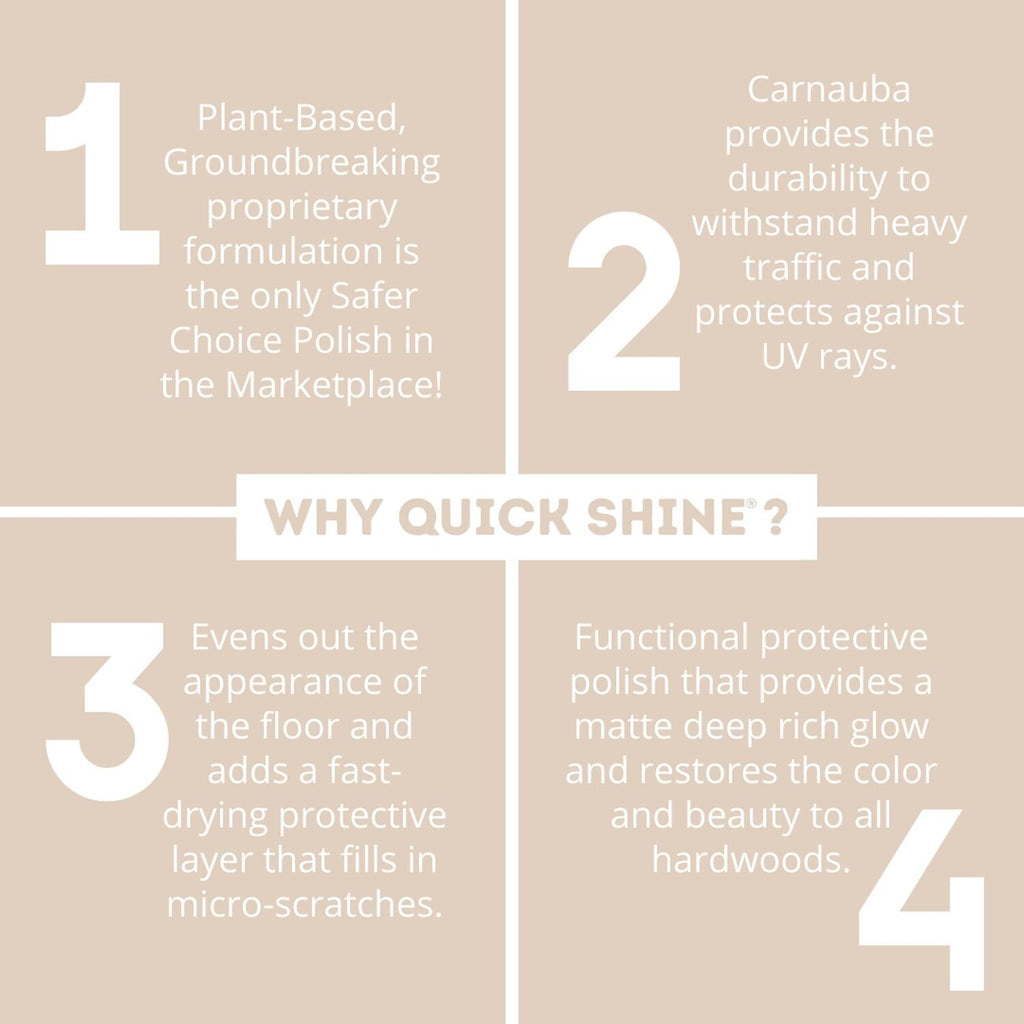 Quick Shine Hardwood Floor Luster