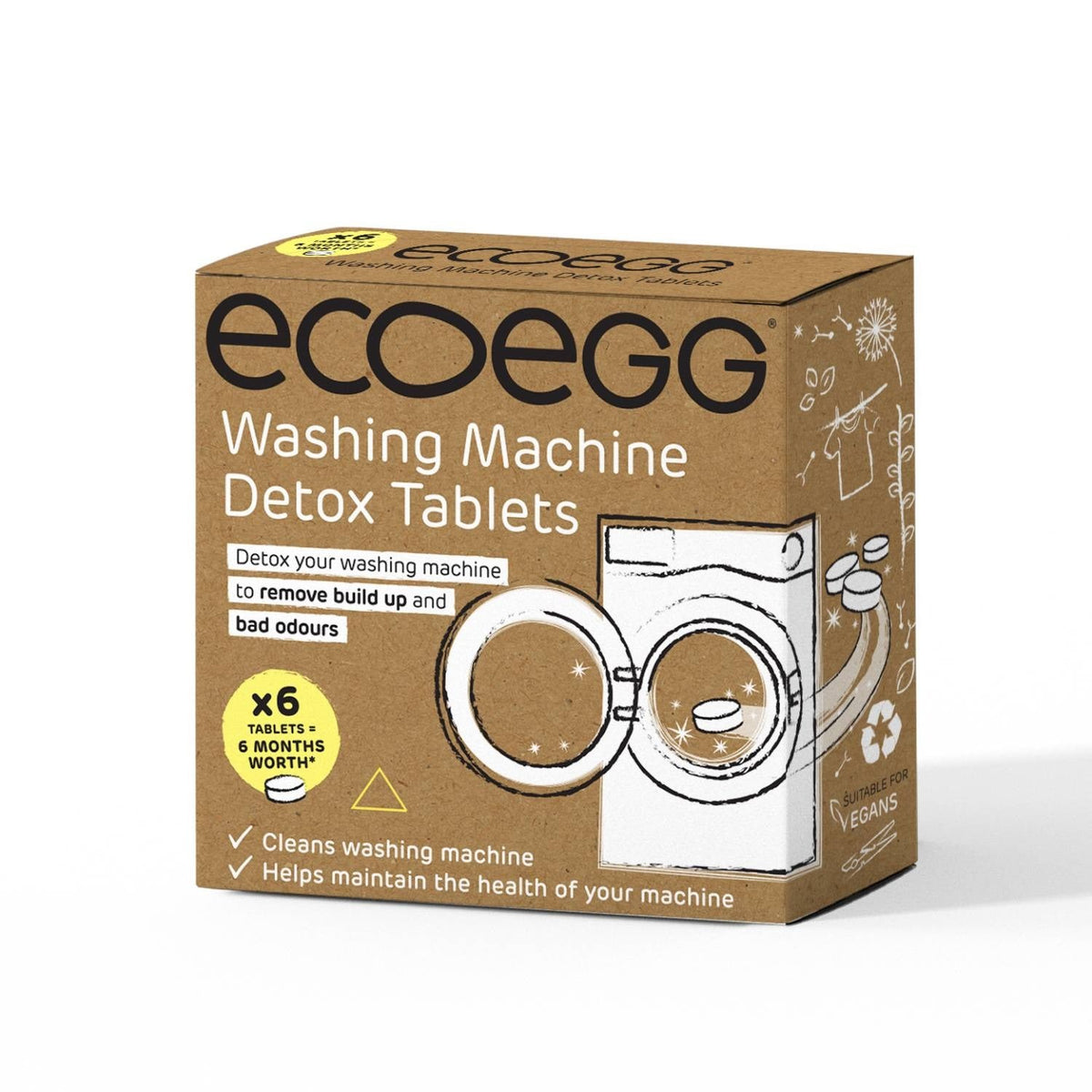 Eco Egg Washing Machine Detox Tablets
