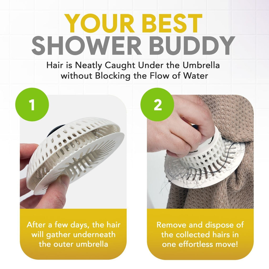 ShowerShroom Stealth Drain Hair Catcher