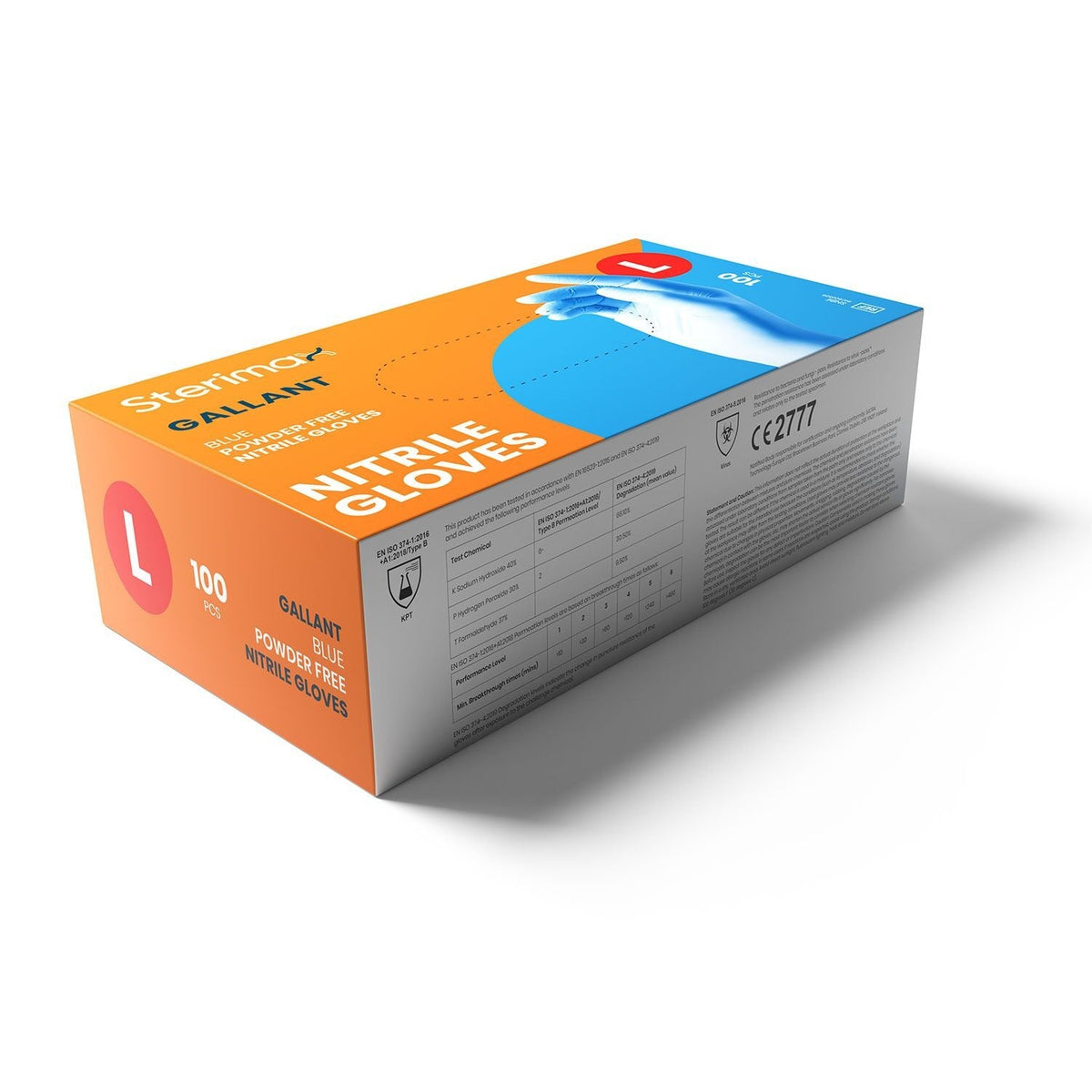 100 Large Nitrile Gloves