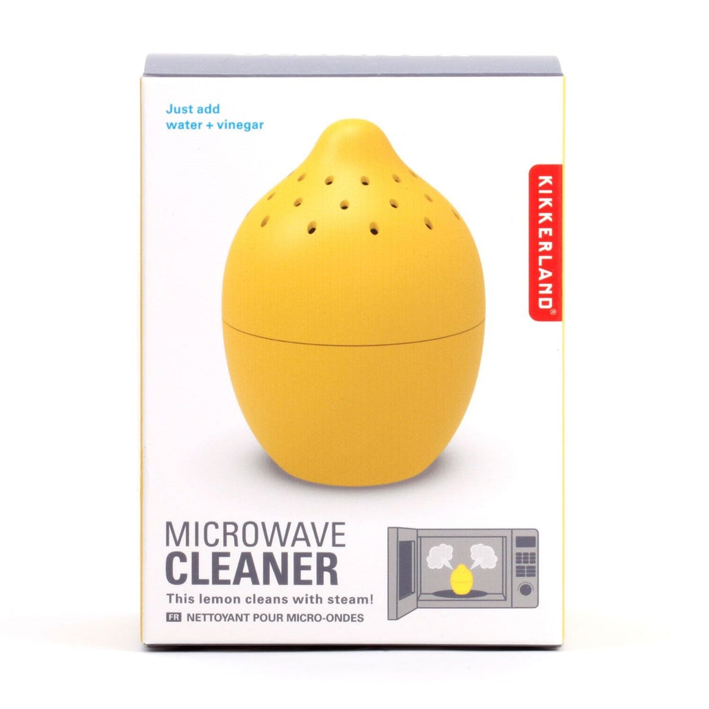 Kikkerland Lemon Microwave Cleaner Yellow