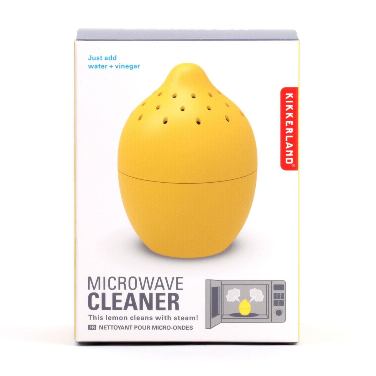 Kikkerland Lemon Microwave Cleaner Yellow