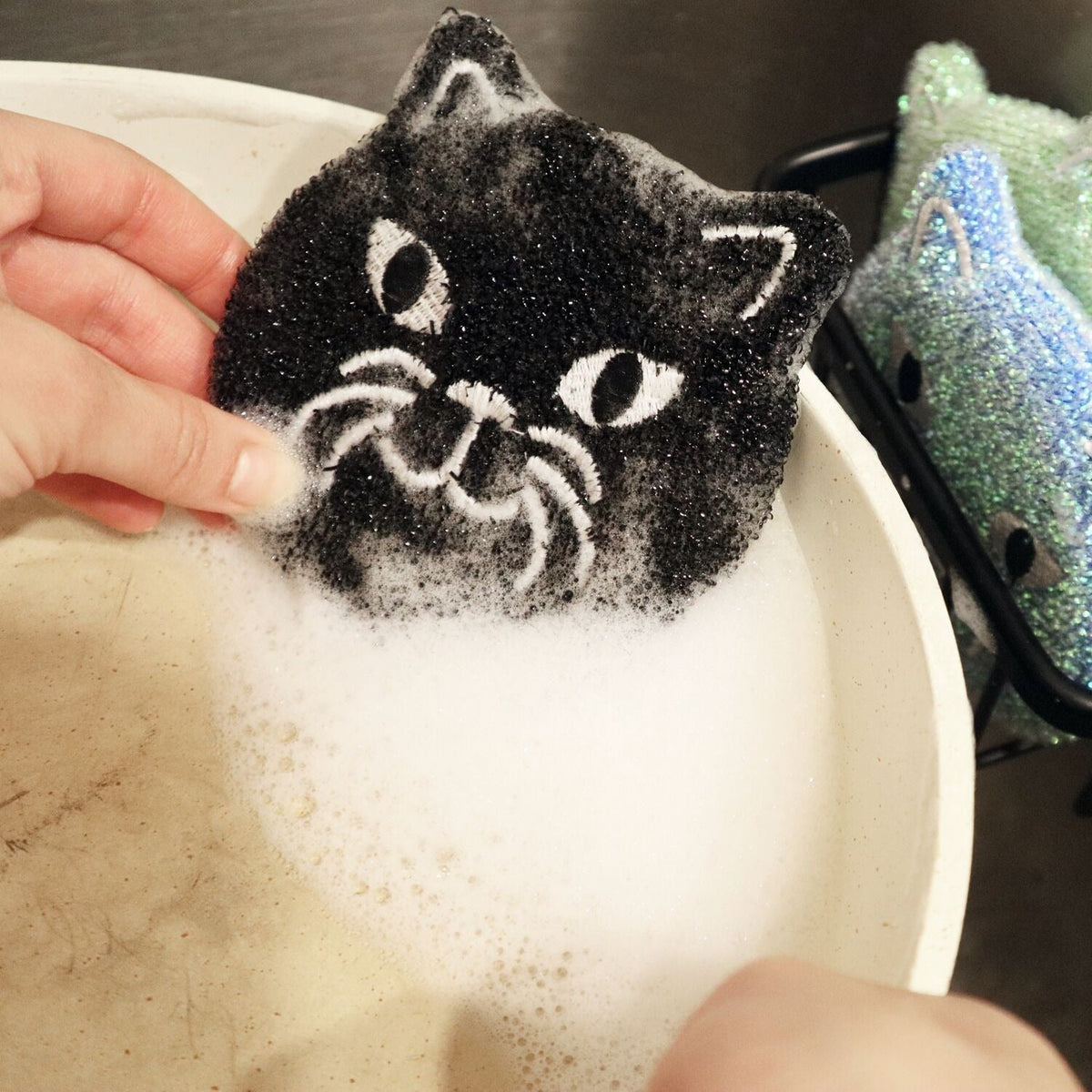 3 Kikkerland Cat Sponges