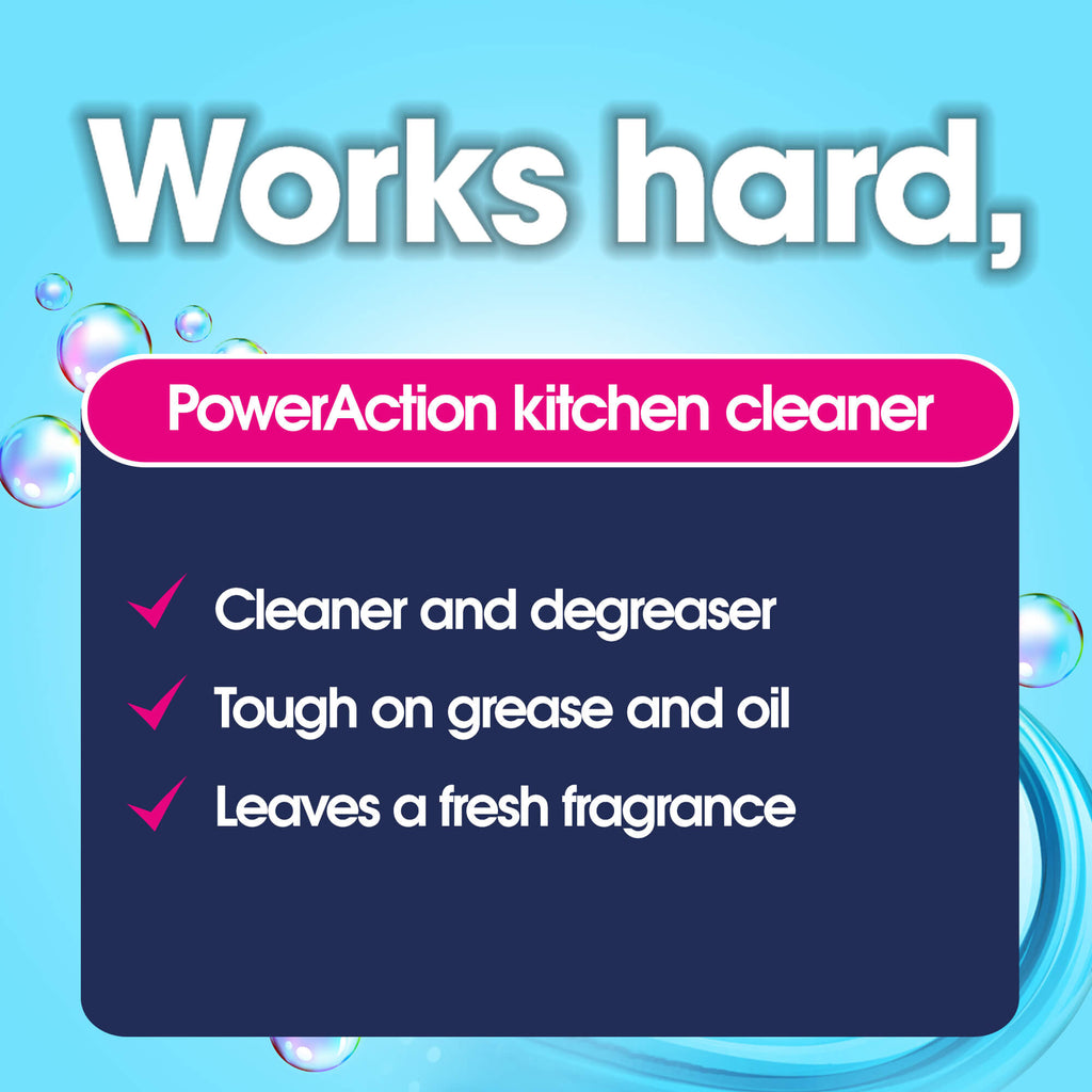 Ecozone PowerAction Kitchen Cleaner - 750ml