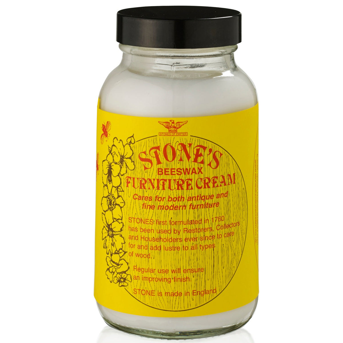 Stone's Beeswax Wooden Furniture Polish Cream 227ml